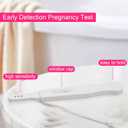 Pregnancy-Test Sticks-HCG Pink-Clear Early-Detection 3Count in 30 Seconds Individually Wrapped