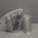 Turbo Bee 12 OZ 200 Sets Clear Plastic Cups with Strawless Sip Lids, To Go Crystal Clear Disposable Plastic Cups with Lids for Iced Coffee, Smoothies, Soda, Lemonade, Cold Beverage