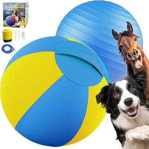Happypaw 18'' Herding Ball for Dogs  Enhanced Chew Resistance & Heavy-Duty Material,Durable Dog Toy Agility Equipment for Australian Shepherds, Cattle, Border Collies, and Small/Medieum Breed