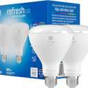 GE Refresh LED Light Bulbs, 65 Watt, Daylight, BR30 Indoor Floodlights (2 Pack)