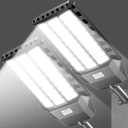 CEDIO 10000W Outdoor Solar Street Lights, Solar Lights IP66 Waterproof LED Street Light Dusk to Dawn, Flood Light with Motion Sensor for Yard2 Pack