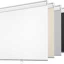ChrisDowa Cordless Free-Stop 100% Blackout Blinds for Windows, Roller Windows Shades with Thermal Insulated, UV Protection Fabric for Living Room, Office and Home. Easy to Install.Grey,20" W X 72" H