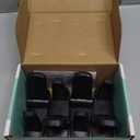 Door Lever Lock (2 Pack) Prevents Toddlers from Opening Doors. 3.25" L * 1.5" W * 4.5" H Easy One Hand Operation for Adults. Durable ABS with 3M Adhesive Backing. Simple Install, Black