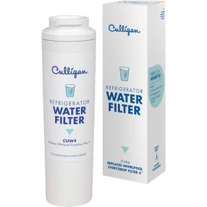 Culligan CUW4 Refrigerator Water Filter Replacement for Whirlpool Water Filter 4 (EDR4RXD1) Replace Every 6 Months Pack of 1