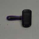 Dipoo Self Cleaning Cat & Dog Grooming Brush - Skin Friendly Deshedding Hair Brush for Haired Dogs & Puppies, Purple