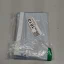 jinchan Small Stall Shower Curtain 36x72 Inches Ombre Ocean Blue Striped Shower Curtains for Bathroom Nautical Gradual Color Waterproof Fabric Minimalist Modern Neutral with 7 Hooks