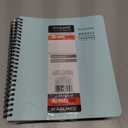 4 x AT-A-GLANCE 2025 Planner, Weekly & Monthly, 7" x 8-3/4", Medium, Contemporary Lite, Sky Blue (7054XL3825)