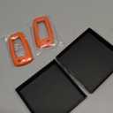 for RAM Key Fob Cover, ABS Key Case Cover Holder Protector Compatible with for 2018-2023 Dodge RAM 1500 2500 3500, Orange