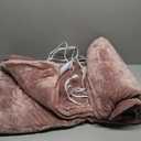 Bedsure Electric Blanket Twin  Soft Flannel Heated Blanket, Fast Heating with 10 Time Settings & 6 Heat Settings, Warm Gifts for Women Grandma (62x84 inches, Pink)