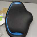 CDYWD Noseless Oversized Bike Seat for Men Women Comfort, Extra Wide Padded Bicycle Seat Cushion, Large Comfortable Bike Saddle for Peloton, Stationary Exercise Bike, Beach Cruiser, City Bike, Ebike