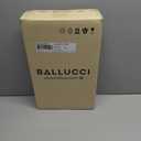 Ballucci File Organizer, 4-Tier Office Desk Organizer, Open Top Wood Paper Organizer for Classroom, Desktop Mail Sorter Paper Tray, Black