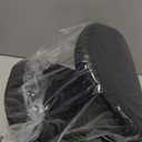 Lumbar Pillow, Memory Foam Lumbar Support Pillow for Office Chair and Car Seat, Back Support Pillow for Lower Back Pain Relief, Support Cushion Back Pillow for Sleeping, Resting, Driving, Traveling (Black)