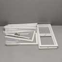 Wedding Arch Backdrop Stand Flower Holder Frames  Stands Birthday Party Background Balloon & Banner Support ( White )