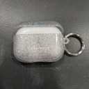 Case-Mate Protective AirPod Pro Case Cover, Soft Silicone Cover with Keychain Ring for Men and Women, Compatible with Apple AirPods Pro, Front LED Visible - Twinkle Stardust