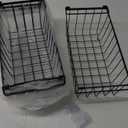 iSPECLE Freezer Organizer Bins - 4 Pack Small Stackable Deep Freezer Organizer Bins for 7 Cu.Ft Freezers Easy Get Bottom Foods without Digging, Chest Freezer Organizer Prevent Frozen Food Waste, Black