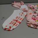 ECO BABY Mommy and Me Robe and Swaddle Set | Maternity Robe and Matching Baby Set for Girl, Boy | Hospital Labor and Delivery (Grace), M