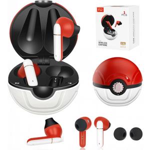 Wireless Earbuds for Kids,Comfortable Wireless Earphones Fit Ergonomic Design Ball Shape Ear Buds with Mic for Android iOS Cell Phone Computer Laptop