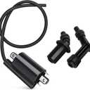 Ignition Coil for Kawasaki Mule 3010 4010 2510 2500 2520 3000 3020 4000 4010 KAF 620 650 FD620D FD611V FD661D FD440V FD501D FD501V VN 800 Vulcan Coil Replace 21121-2092 33410-38A20 21121-2083 AM120732