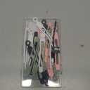 Nearockle 24Pcs Silicone Cable Straps Cord Organizer for Bundling Earphone, Phone Charger, Computer Cords, Reusable Cable Ties Wire Organizer in Home, Office, Kitchen, School (4 Colors)