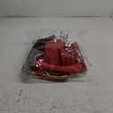 Kid's Fireman Firefighter Costume Toys with Complete Accessories for Boys and Girls Birthday Halloween Party Dress Up Red 10-11 Years