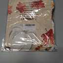 XCHI Fall Pumpkin Football Maple Leaves Tablecloth Round Washable Table Covers for Home Party Decorations 70x70 Inch