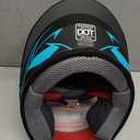 Fashion Kids Motorcycle Helmets Teen Motor-Bike Scooter Biker BMX Four Wheelers Full Face Helmets Boys Girls DOT Approved, Small