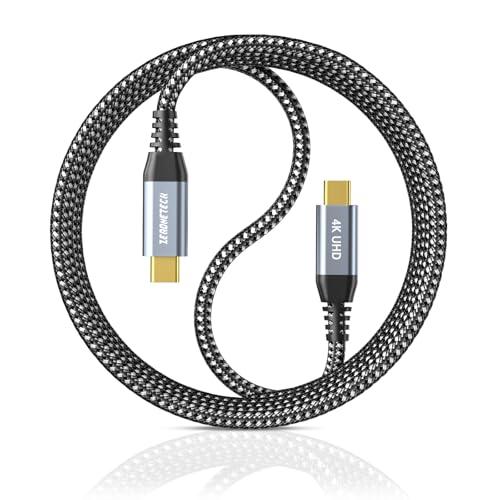 USB C Cable 3.3FT, USB C 3.2 Gen 2X2 Cable, 4K Monitor Video Output, 20Gbps High Speed Data Transfer, 100W Fast Charging, for iPhone 16, MacBook Pro, Dell, LG, ARZOPA, KYY, for Portable Monitor