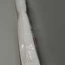 UNISHADES no Drill Cordless Roman Shades for Windows, 29" W 64" H - Light Filtering - Linen - White