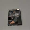 RBX Men Ribbed Brand Logo Foot Sleeves, Black L / XL