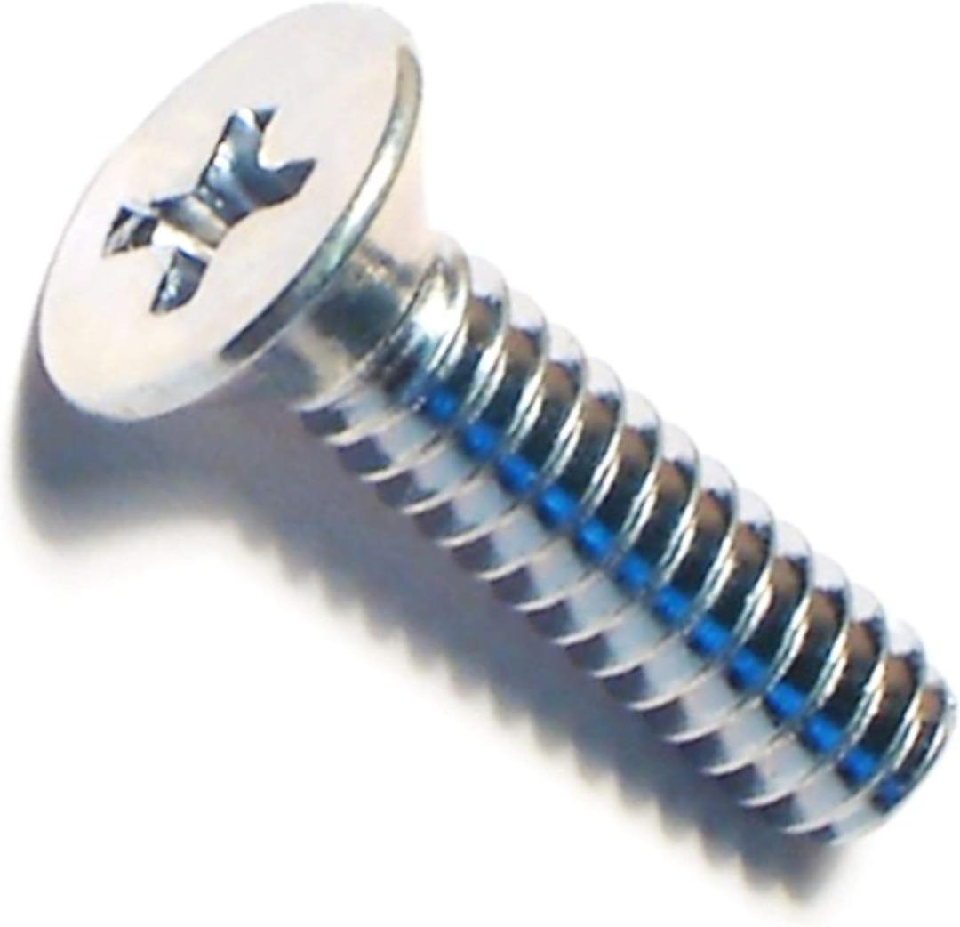 014973288525 Phillips Flat Machine Screws, 10-24 x 3/4, Piece-100