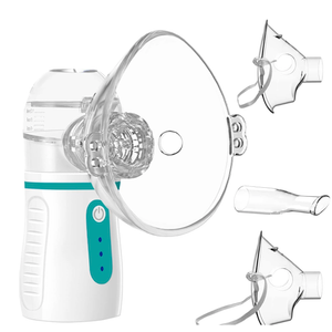 Portable USB Nebulizer for Pets, Includes 2 Masks for Dogs and Cats, Handheld Design, Silence Operation, High Mist Output, FCC & CE Certified