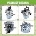 14-853-68-S Auto Choke Carburetor Kit Fit for Kohler Lawnmower XT675 XT6.75 XT650 XT6.5 with 14 083 15-S Air Filter 3071 3076 3085 3086 3035 3043 3045 3066 2034 2044 2063 2070