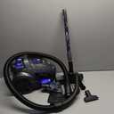 Canister Vacuum Cleaner, 40Kpa 1600W Cyclon Power Bagless Canister Vacuum Cleaners for Home, 3.7QT Large Dust Cup, Lightweight Vac for Hard Floors, Carpets, Pet Hair, Blue