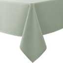 Biscaynebay Tablecloth for Rectangle Tables-60x84 Inch Sage Outdoor Picnic Table Cover-Rectangular Folding Reusable Table Cloths Water Resistant for Kitchen Camping Dining Room Patio Banquet Party