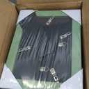 RoseEmber 5x7 Picture Frames Set of 8, Wall Gallery Photo Frames, High-Definition Real Glass, for Tabletop or Wall Hanging