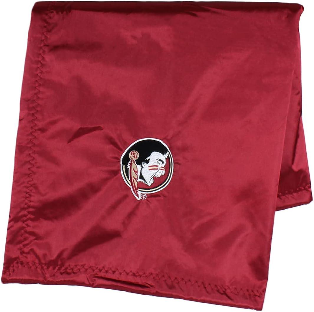 Comfy Feet Everything Comfy Florida State Seminoles Silky and Super Soft Plush Baby Blanket, 28" x 28"