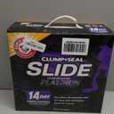 ARM & HAMMER Clump & Seal SLIDE Platinum Multi-Cat Clumping Cat Litter, 14-Day Odor Control, EZ Clean Technology, 18 lbs  No Scrubbing, Powerful Odor Eliminator