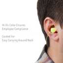 Howard Leight by Honeywell Laser Lite High Visibility Disposable Foam Earplugs, 100-Pairs, Pink/Yellow, LL-30