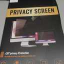 Magnetic 24 Inch Privacy Screen for Computer Monitor 16:9 Aspect Ratio, Hanging Removable Anti-Blue/Glare Protector Film, Anti Spy Desktop Security Private Filter 24in