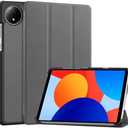 Smart Case for Xiaomi Redmi Pad SE 8.7'' 2024, Ratesell Lightweight Trifold Stand Smart Case Cover with Auto Wake/Sleep for Xiaomi Redmi Pad SE 8.7'' Gray 2 Packs