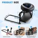 Massage Headrest for Bed, Massage Table Face Down Pillow Kit, Armrest Shelf & Face Cradle Cover