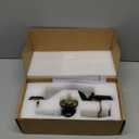 Motovecor Front Door Handleset Entry Door Handle Set with Cove Knob for Right and Left Handed Sided Doors, Interior and Exterior Entrance Passage Lock Matte Black