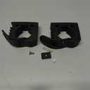 Quick Grip Rubber Clamp for Tools Equipment Mounting, Tool Holder for 1-1/7" to 1-3/7" Diameter Objects Molle Panel UTV Off Road Accessories, Roof Rack Shovel Mounting Kit(2 Pack)