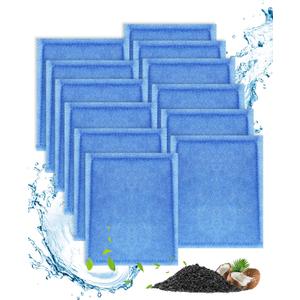 12PCS Rite Size C Aquarium Filter Compatible with Marineland Penguin PRO 275/375 & Original Penguin 200/350 - Replacement Filter Cartridges Media Fit for 20-40/30-60 Gallon Fish Tank