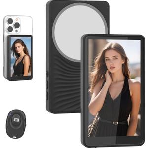 Phone Vlog Selfie Monitor Screen,4K 30fps Recording Support,Perfect for vlogging