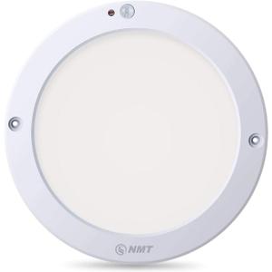 S NMT Motion Sensor Led Ceiling Light 1200 Lumen, 100 Watt Equivalent for Laundry Rooms,Stairs,Basements, Toilet,Porches,Closets, Hallways, Indoor/Outdoor, Warm White 3000K