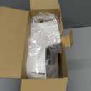 LEVERLOC Corner Shower Caddy Suction Cup, Shower Caddy Basket Powerful Suction Bathroom, Waterproof & Rustproof Organizer for Bathroom Storage, No-Drilling Removable (White)