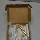 Alzassbg 10 Pack Brushed Gold Cabinet Pulls, 3 Inch(76mm) Hole Centers Cabinet Handles Kitchen Hardware Straight Bar for Cabinets and Drawer AL3082MGP