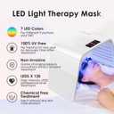 Red-Light-Therapy, Red Light Therapy for Face, 7 Colors Facial Led Light Therapy Face Mask,SPA Equipment for Skincare at Home
