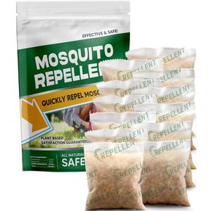 Mosquito Repellent Outdoor Patio, Mosquito Repellent Indoor, Keep Mosquitoes Away, Mosquitoes Repellent for Room, Safe for Kids & Pets, 3 Months Protection, Covers 120 Sq Ft, 12 Packs